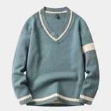 Classic V-Neck Sweater - Cross & Crown