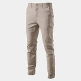 Casual Slim Fit Trousers - Cross & Crown