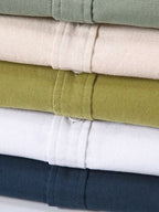 White Wellspring Linen T-Shirt