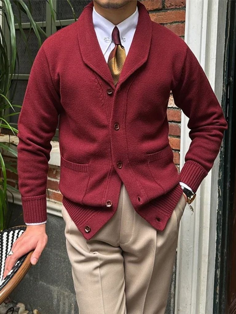 British Knit Cardigan - Cross & Crown