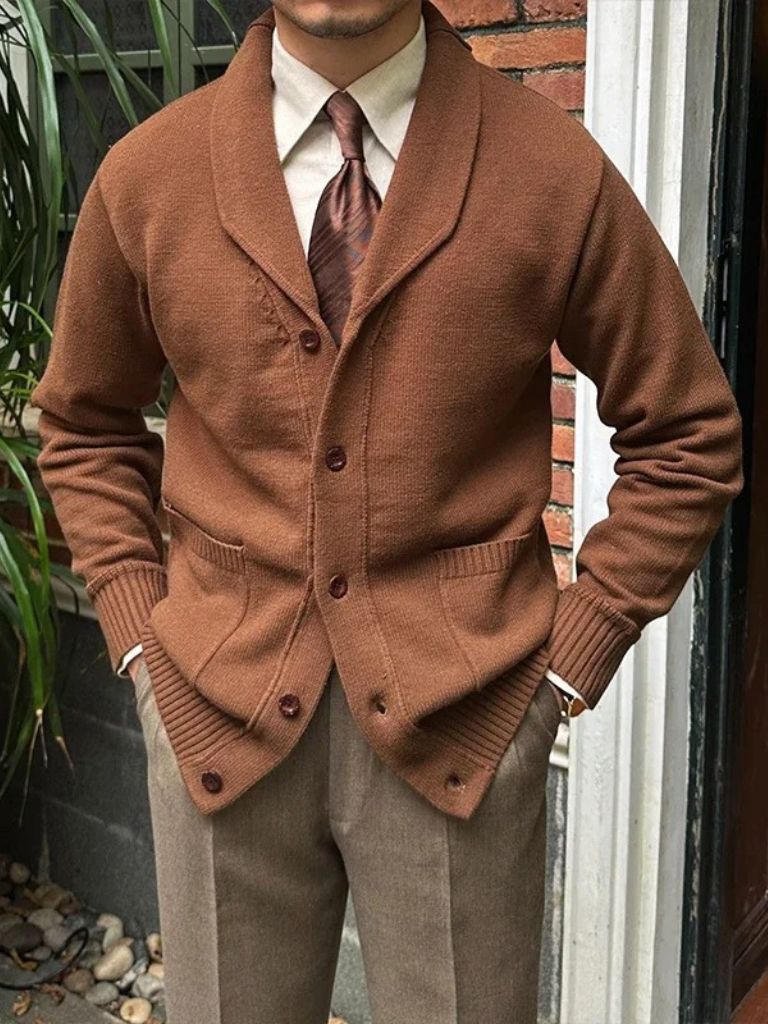 British Knit Cardigan - Cross & Crown