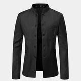 Elegant Collar Jacket - Cross & Crown