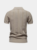 Beige Ancien Polo - Cross & Crown