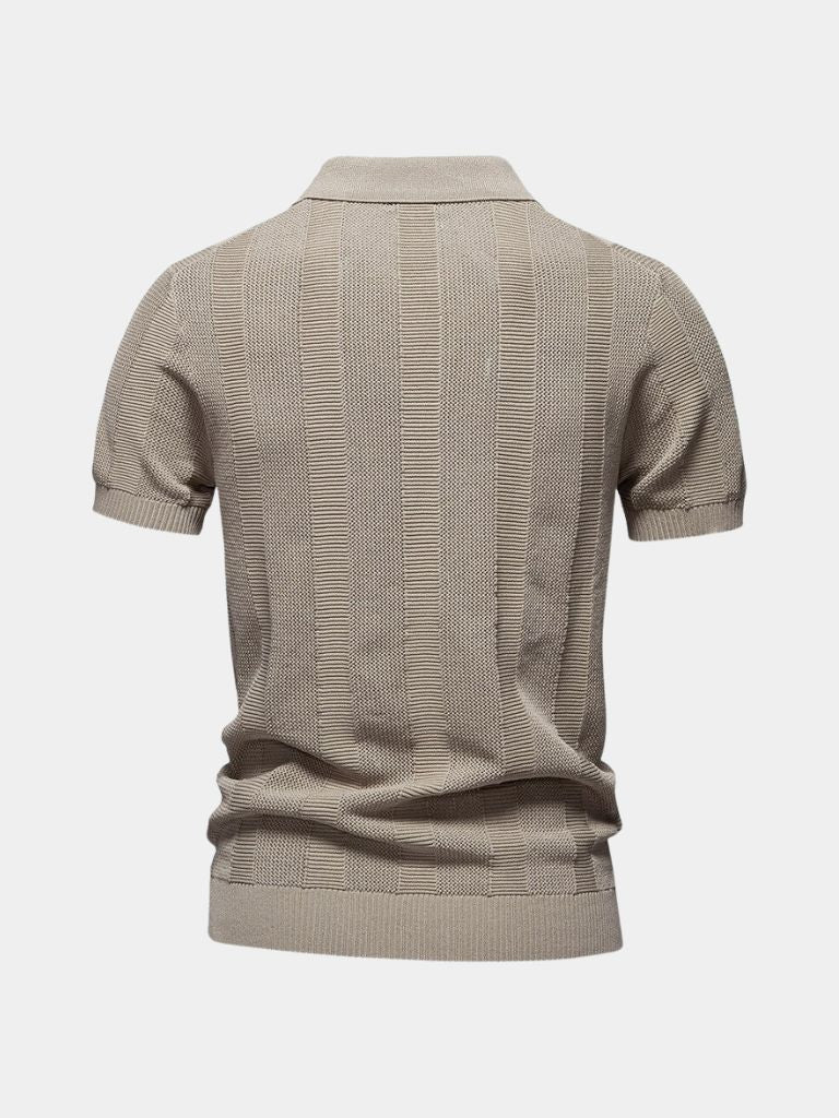 Beige Ancien Polo - Cross & Crown
