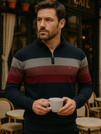 Minimalist High Collar Sweater - Cross & Crown