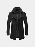 Old Money Two-Piece Winter Coat - Cross & Crown