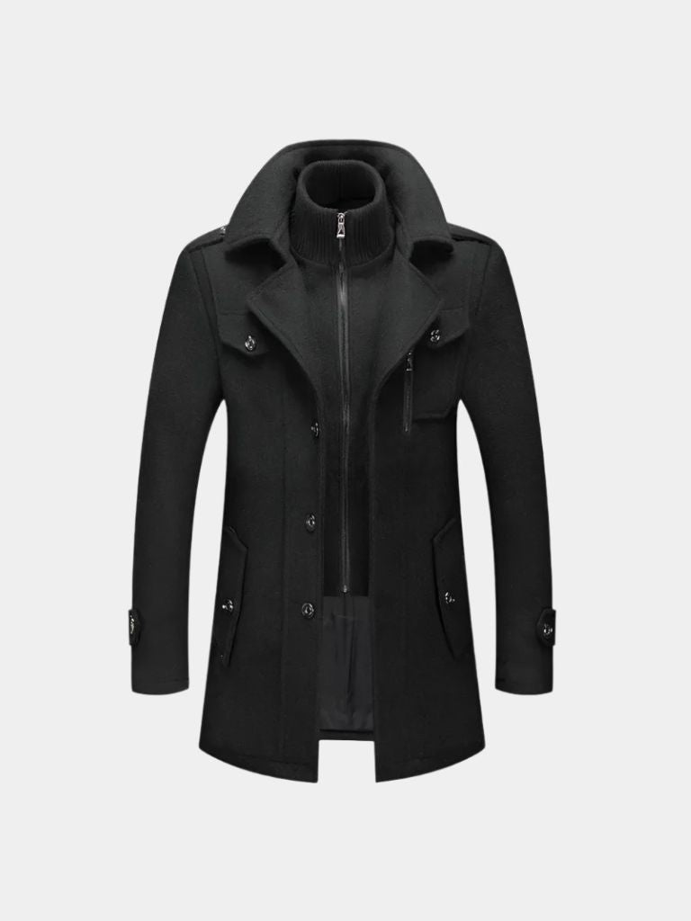 Old Money Two-Piece Winter Coat - Cross & Crown