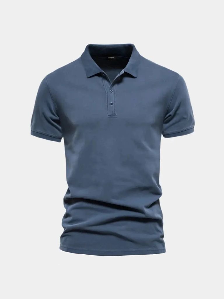 Essential Cotton Polo Shirt - Cross & Crown