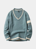 Classic V-Neck Sweater - Cross & Crown
