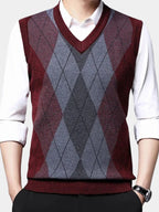 Academic Essential Knit Vest - Cross & Crown
