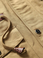 Fleece Hooded Bomber Jacket