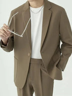Modern Minimalist Suit Set - Cross & Crown