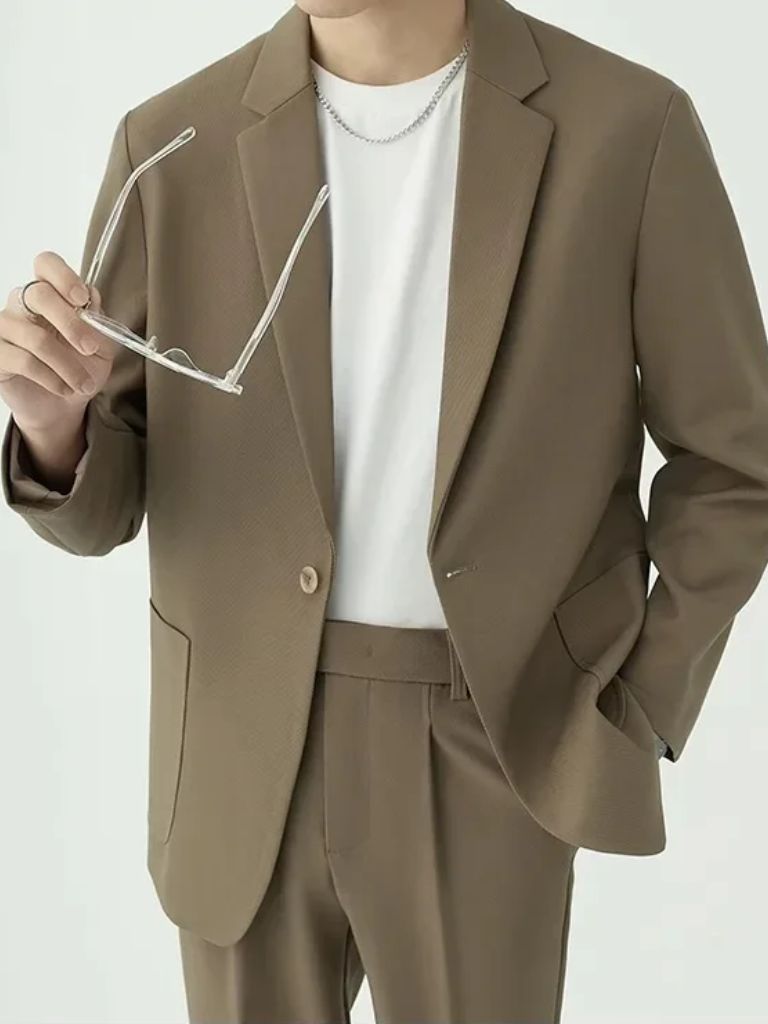 Modern Minimalist Suit Set - Cross & Crown
