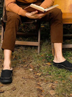 Heritage Luxe Lined Slippers - Cross & Crown
