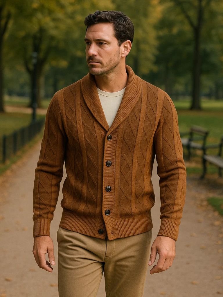 Minimalist Cardigan - Cross & Crown