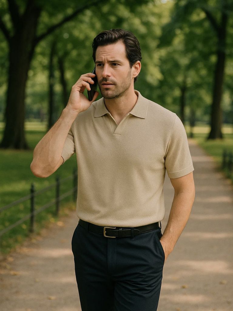 Brownstone Polo Shirt – Cross & Crown