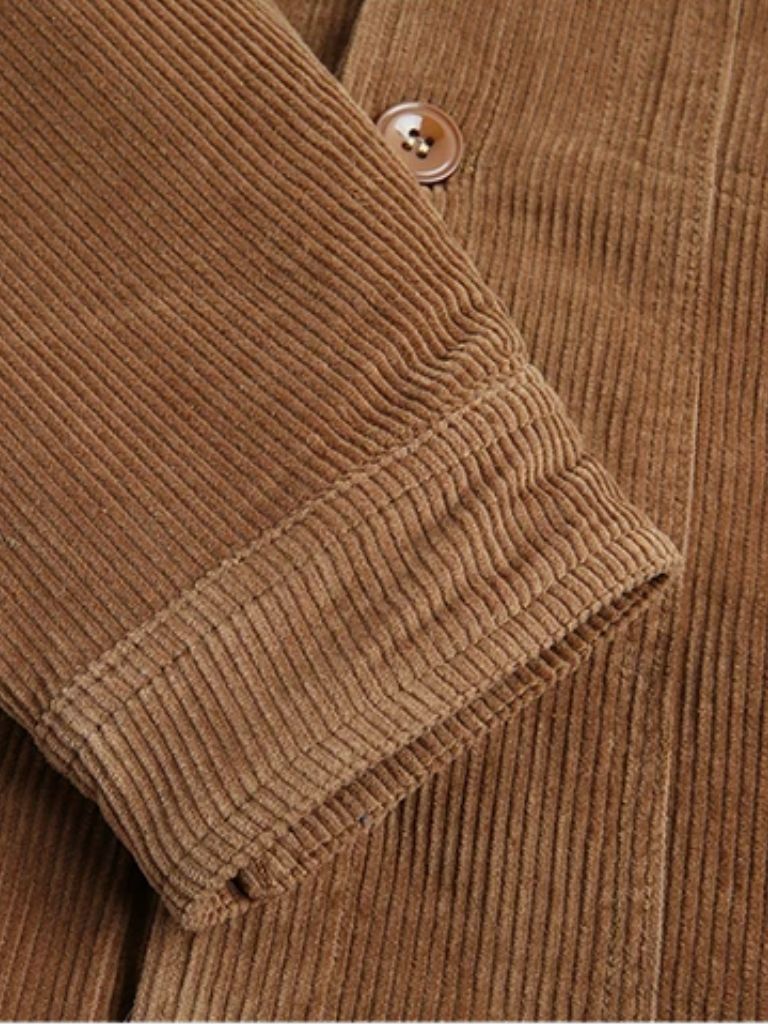 Minimalist Vintage Corduroy Jacket - Cross & Crown