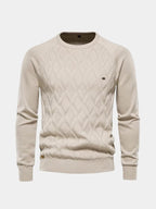 Minimalist Knit Pullover - Cross & Crown