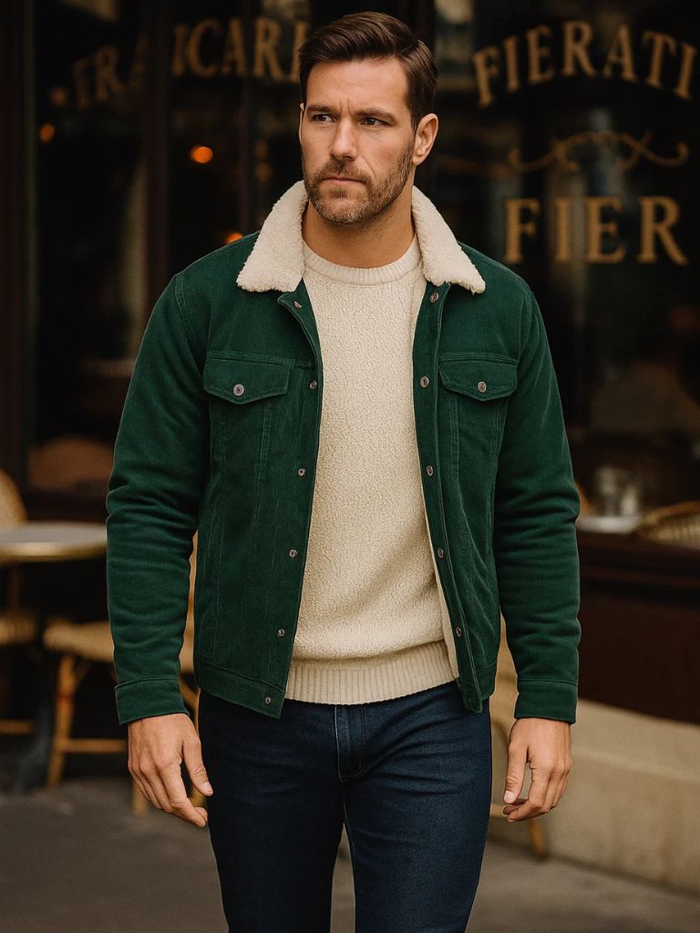 Heritage Corduroy Sherpa Jacket