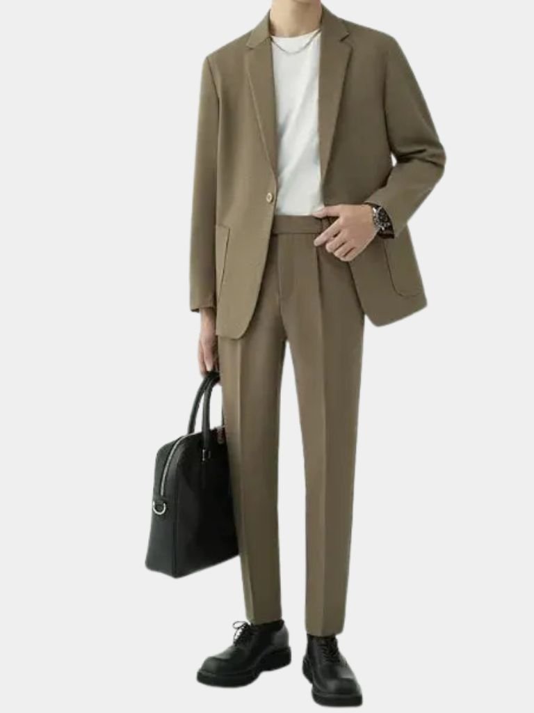Modern Minimalist Suit Set - Cross & Crown