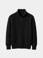 Classic Highland Quarter-Zip Sweater - Cross & Crown