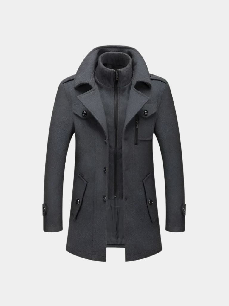 Old Money Two-Piece Winter Coat - Cross & Crown