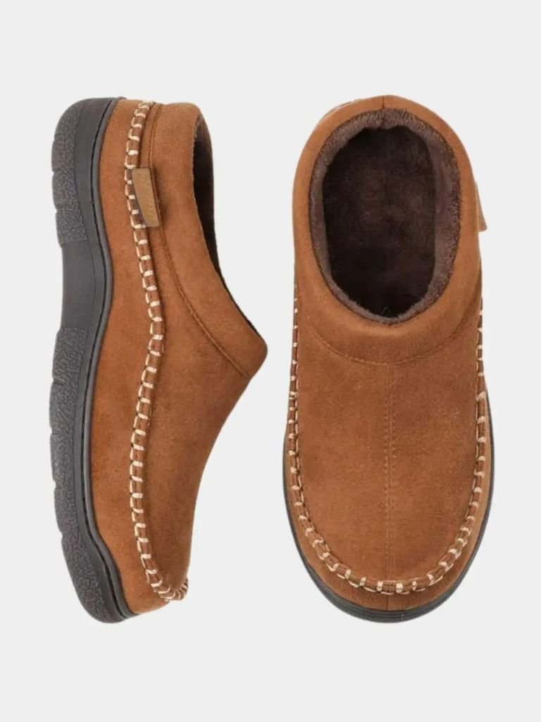 Heritage Luxe Lined Slippers - Cross & Crown