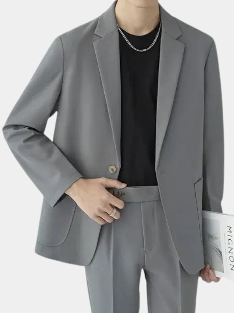 Modern Minimalist Suit Set - Cross & Crown