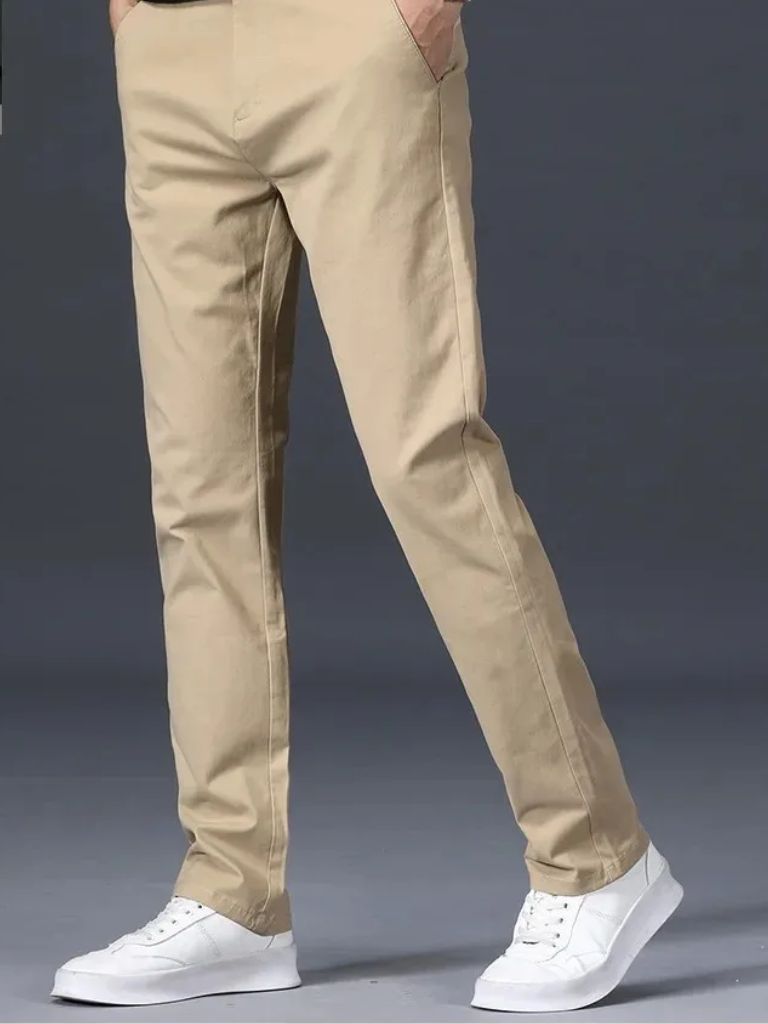 Minimalist Straight Trousers