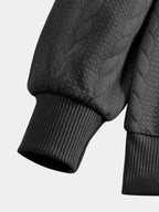 Essential Henley Quarter Zip Pullover - Cross & Crown