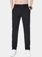 Essencial Stretch Trousers - New Elastic Waist - Cross & Crown