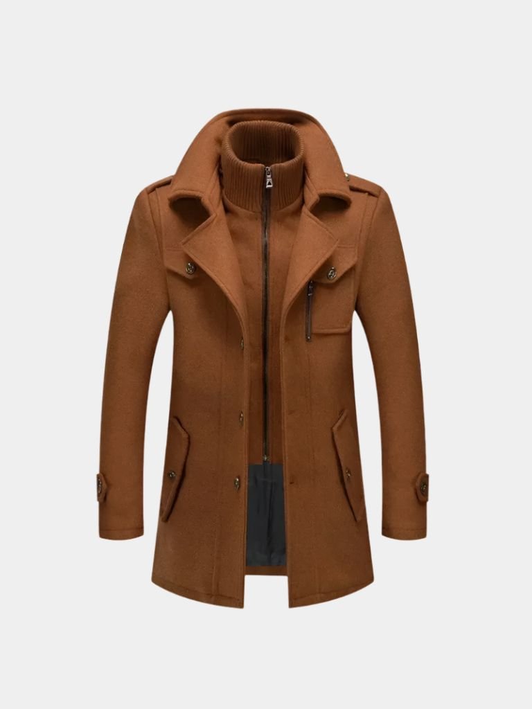 Old Money Two-Piece Winter Coat - Cross & Crown