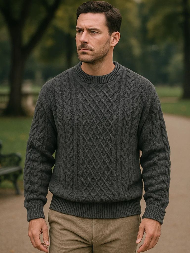The Belmont Sweater - Cross & Crown
