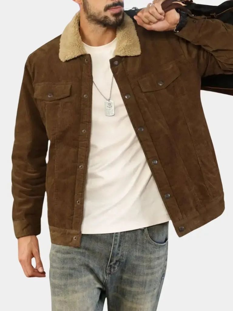 Heritage Corduroy Sherpa Jacket