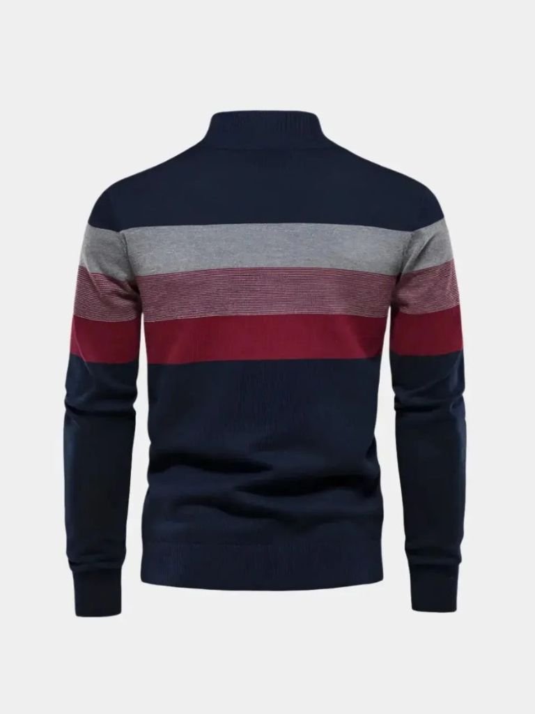 Minimalist High Collar Sweater - Cross & Crown
