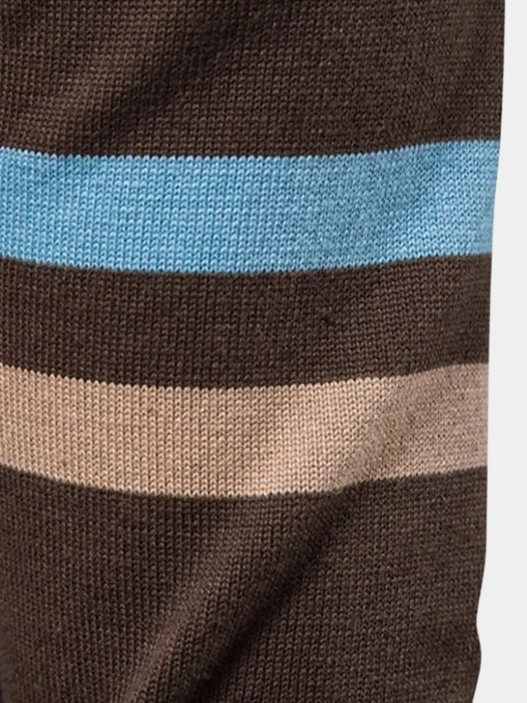 Cardigan Sweater Zipper Standing