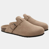 Essential Suede Clogs - Cross & Crown