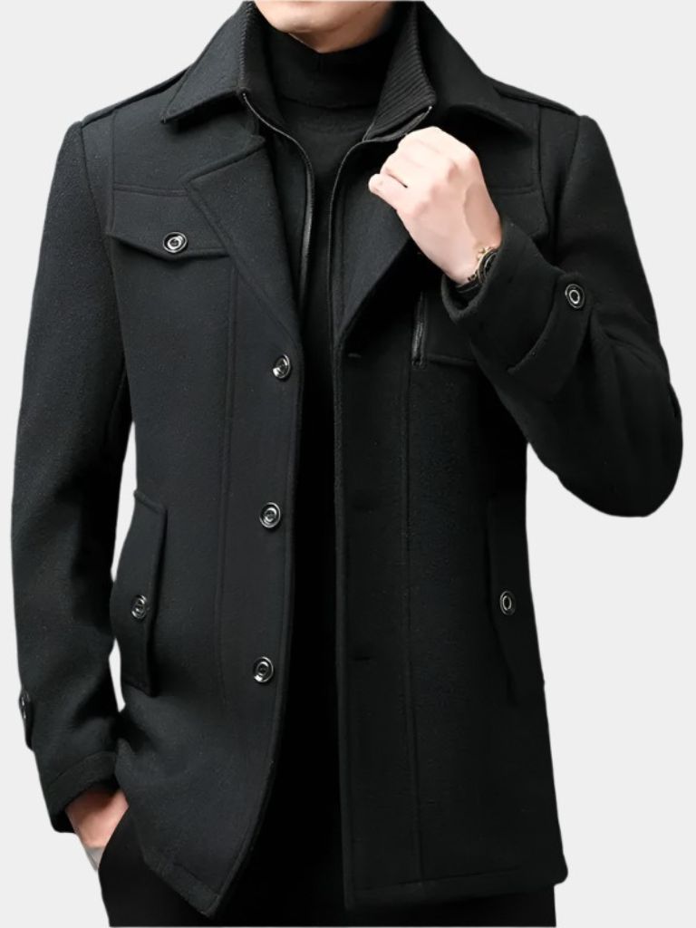 Old Money Two-Piece Winter Coat - Cross & Crown