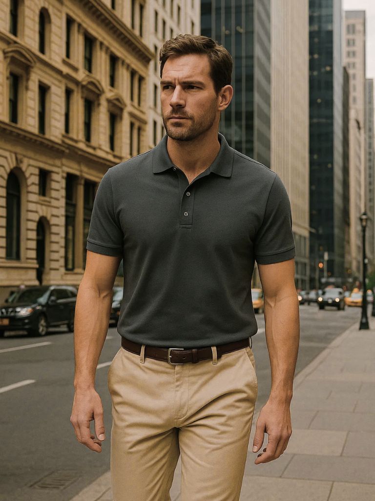 Essential Cotton Polo Shirt - Cross & Crown