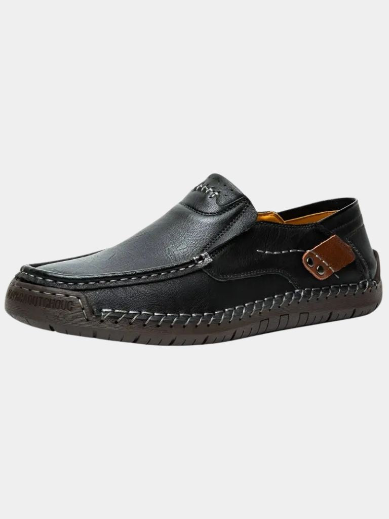 Comfortable Leather Moccasins Shoes - Cross & Crown