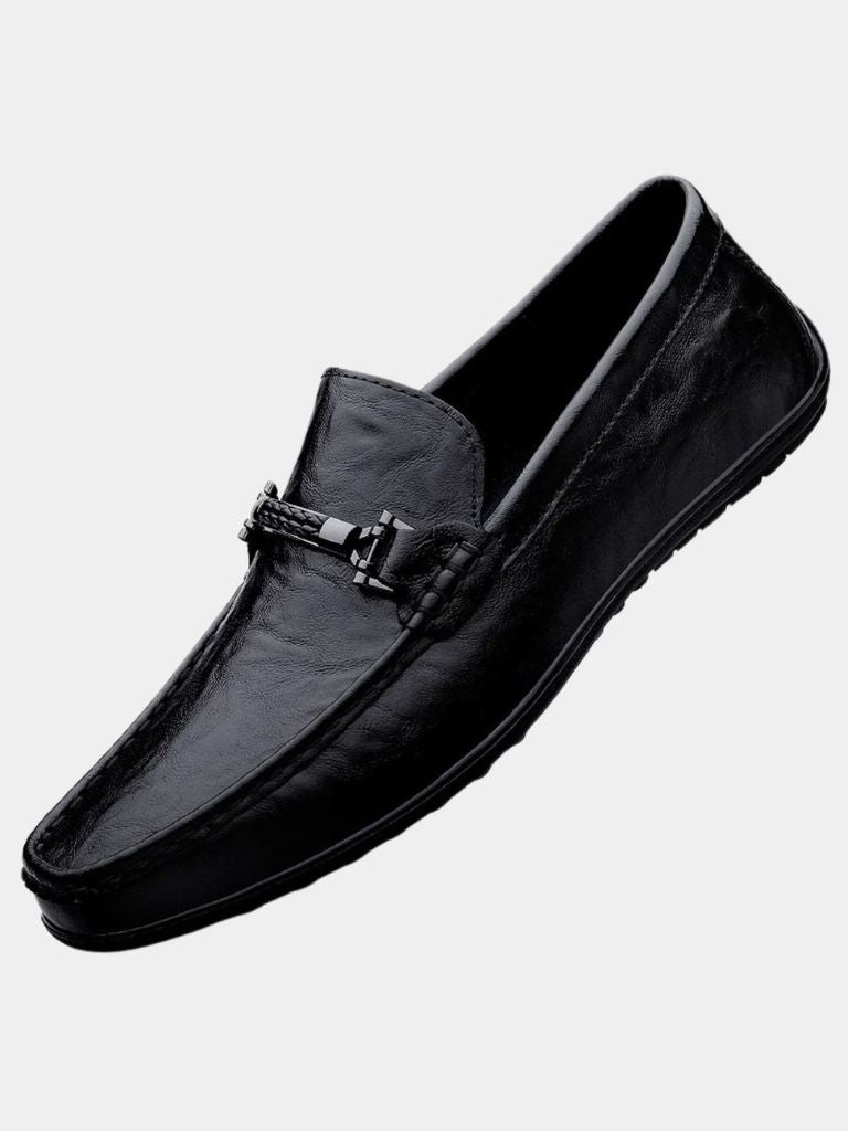 Belgravia Leather Loafers - Cross & Crown