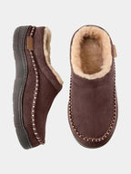 Heritage Luxe Lined Slippers - Cross & Crown
