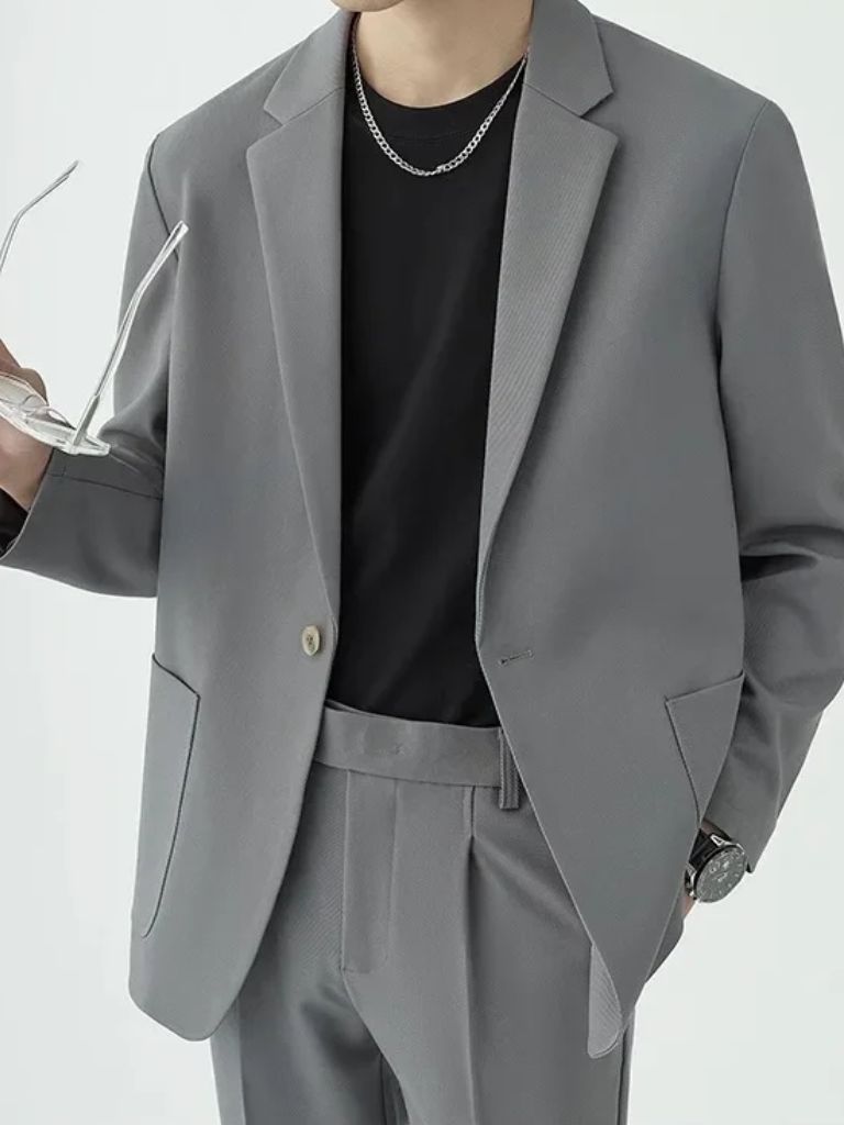 Modern Minimalist Suit Set - Cross & Crown