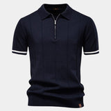Royal Zip Polo – Cross & Crown