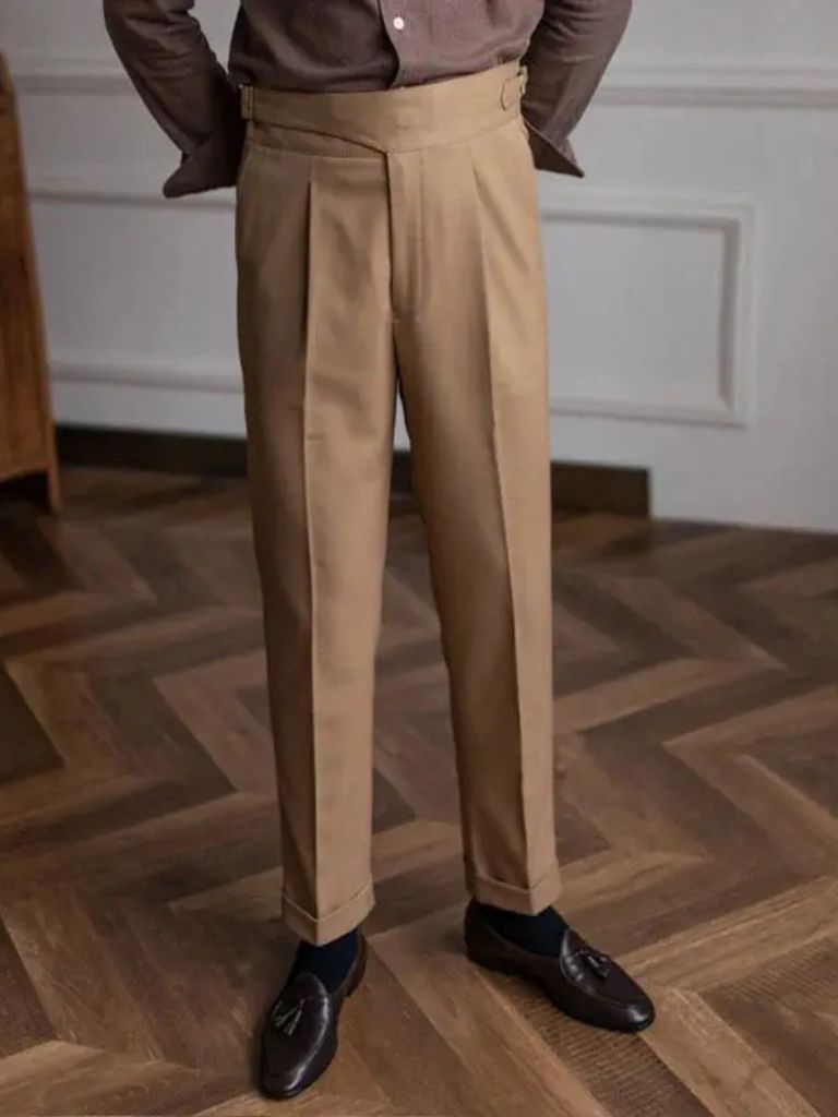 Vintage British Style Trousers - Cross & Crown