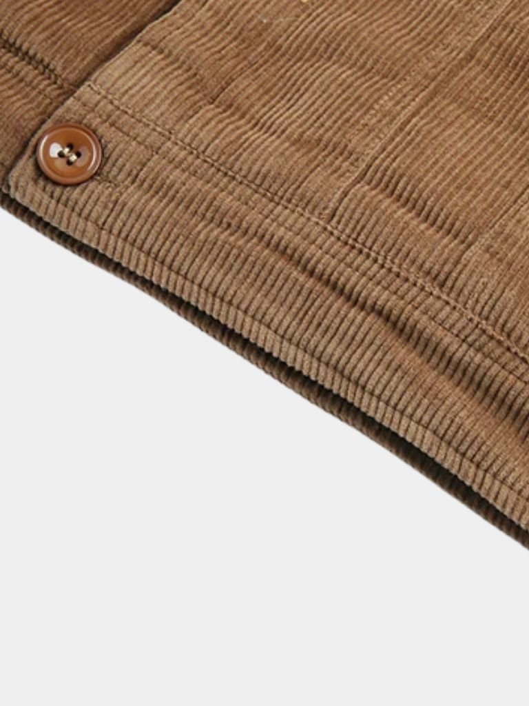 Minimalist Vintage Corduroy Jacket - Cross & Crown