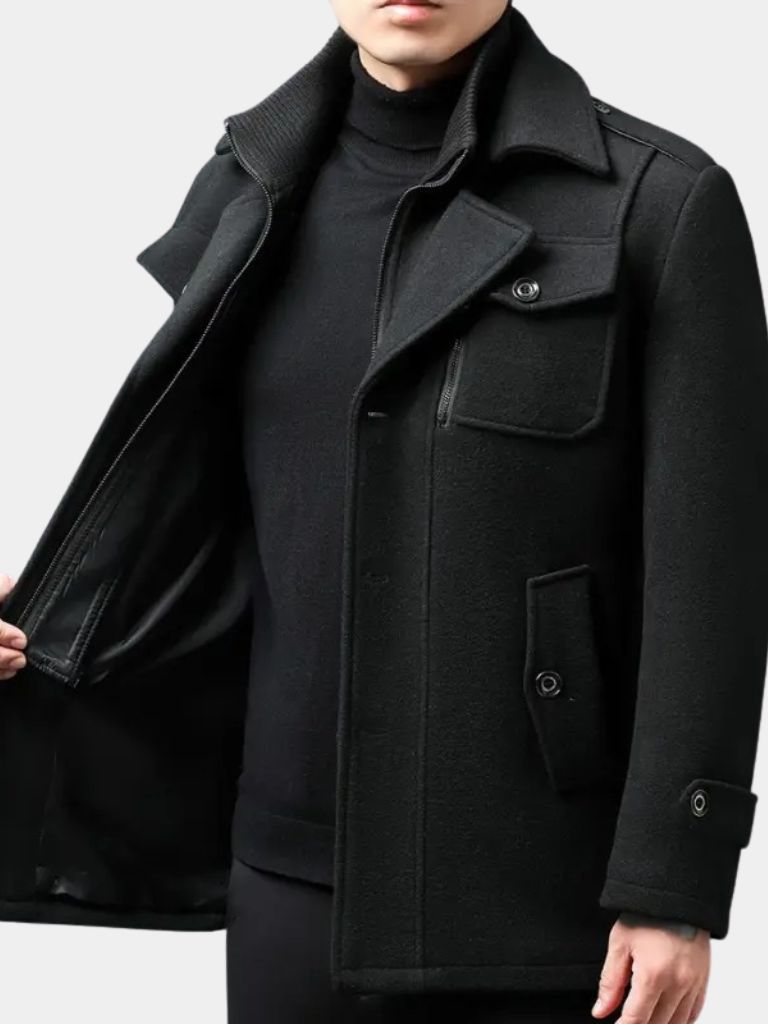 Old Money Two-Piece Winter Coat - Cross & Crown