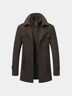 Old Money Two-Piece Winter Coat - Cross & Crown