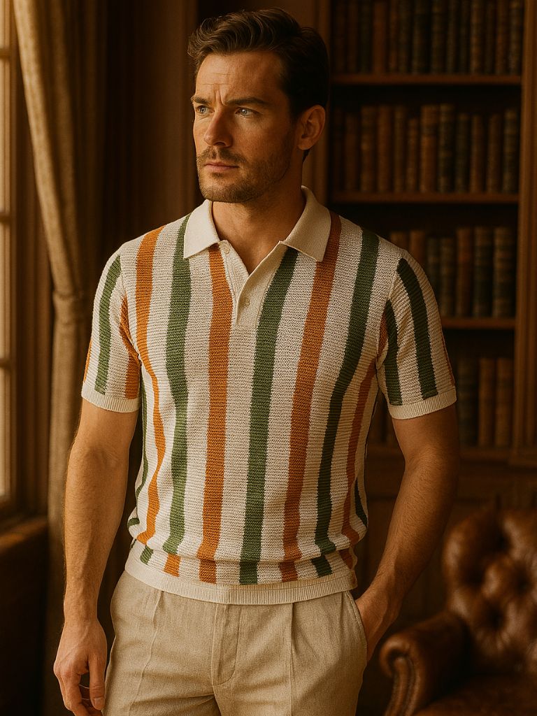Heritage Knit Resort Polo - Cross & Crown