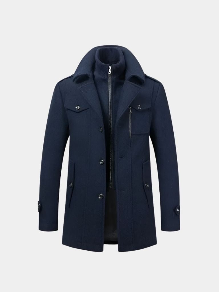 Old Money Two-Piece Winter Coat - Cross & Crown